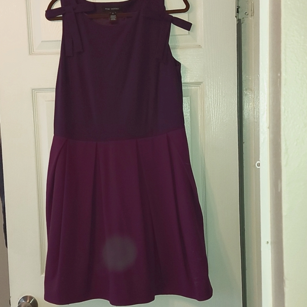 Pink Tartan Dress